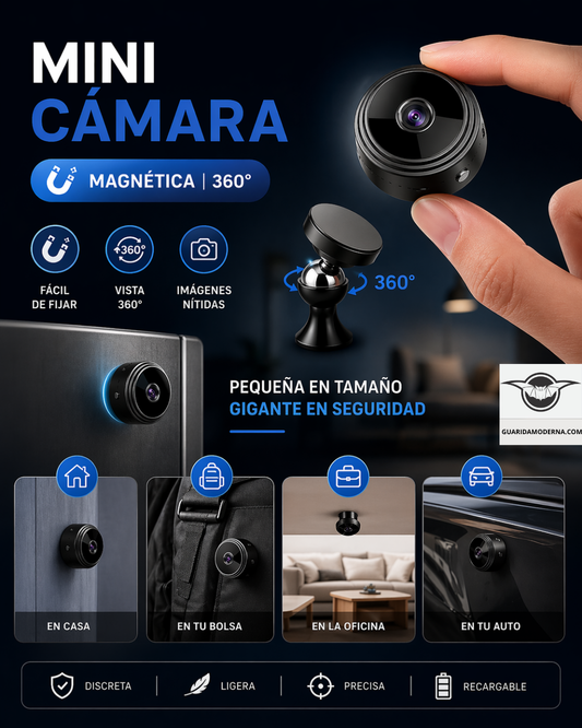 Mini Camara Espia 1080 Micro Spy