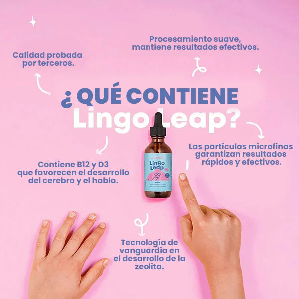 Lingo Leap – Gotas para el Desarrollo Integral Infantil (30 mL)
