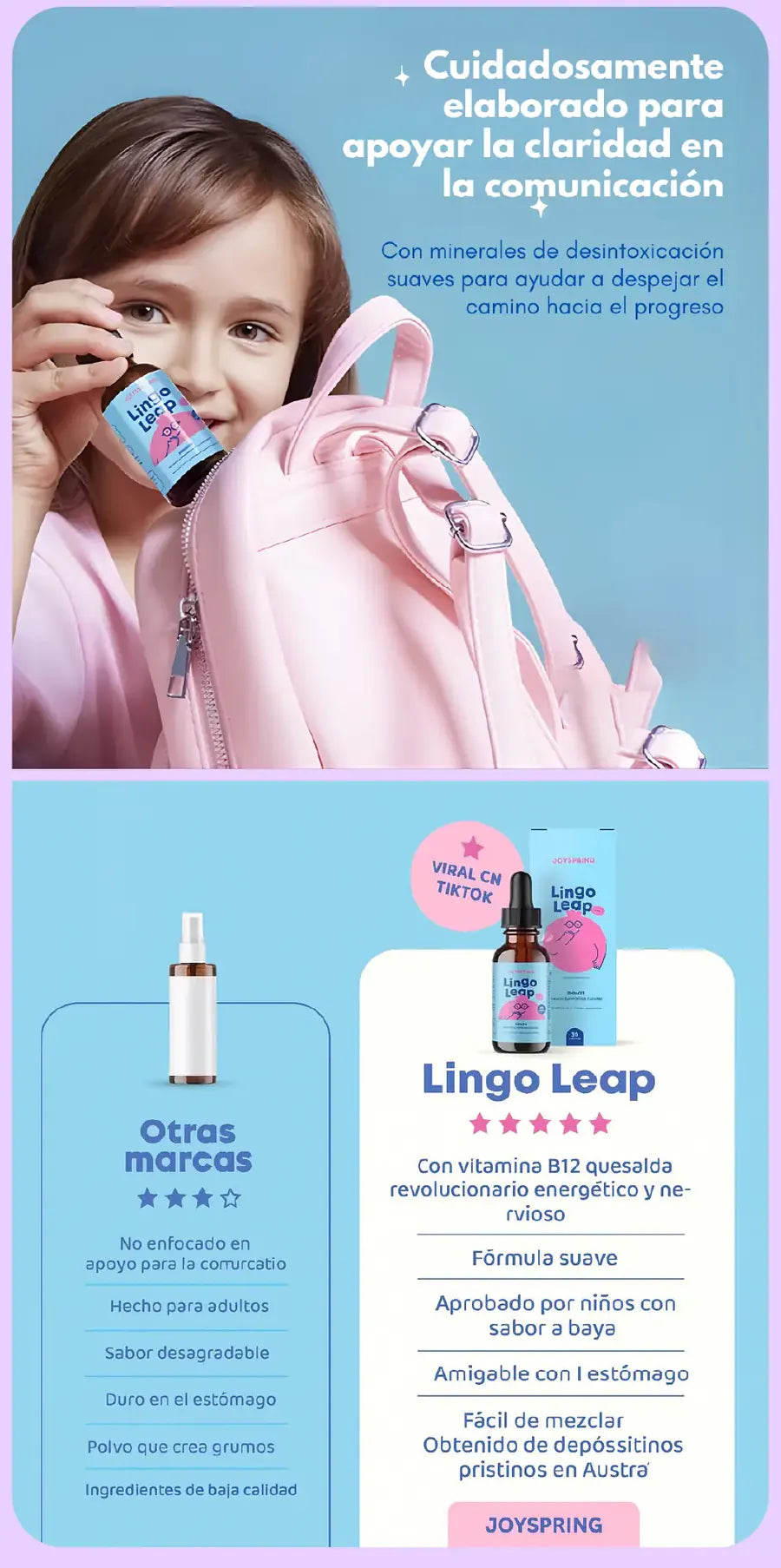 Lingo Leap – Gotas para el Desarrollo Integral Infantil (30 mL)