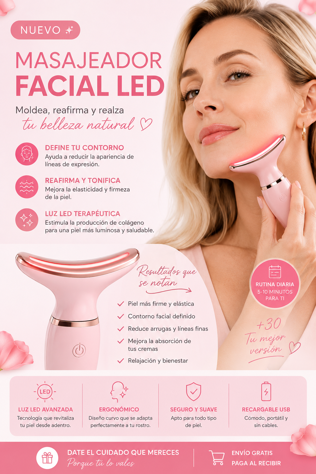Masajeador Facial DeluxePro®